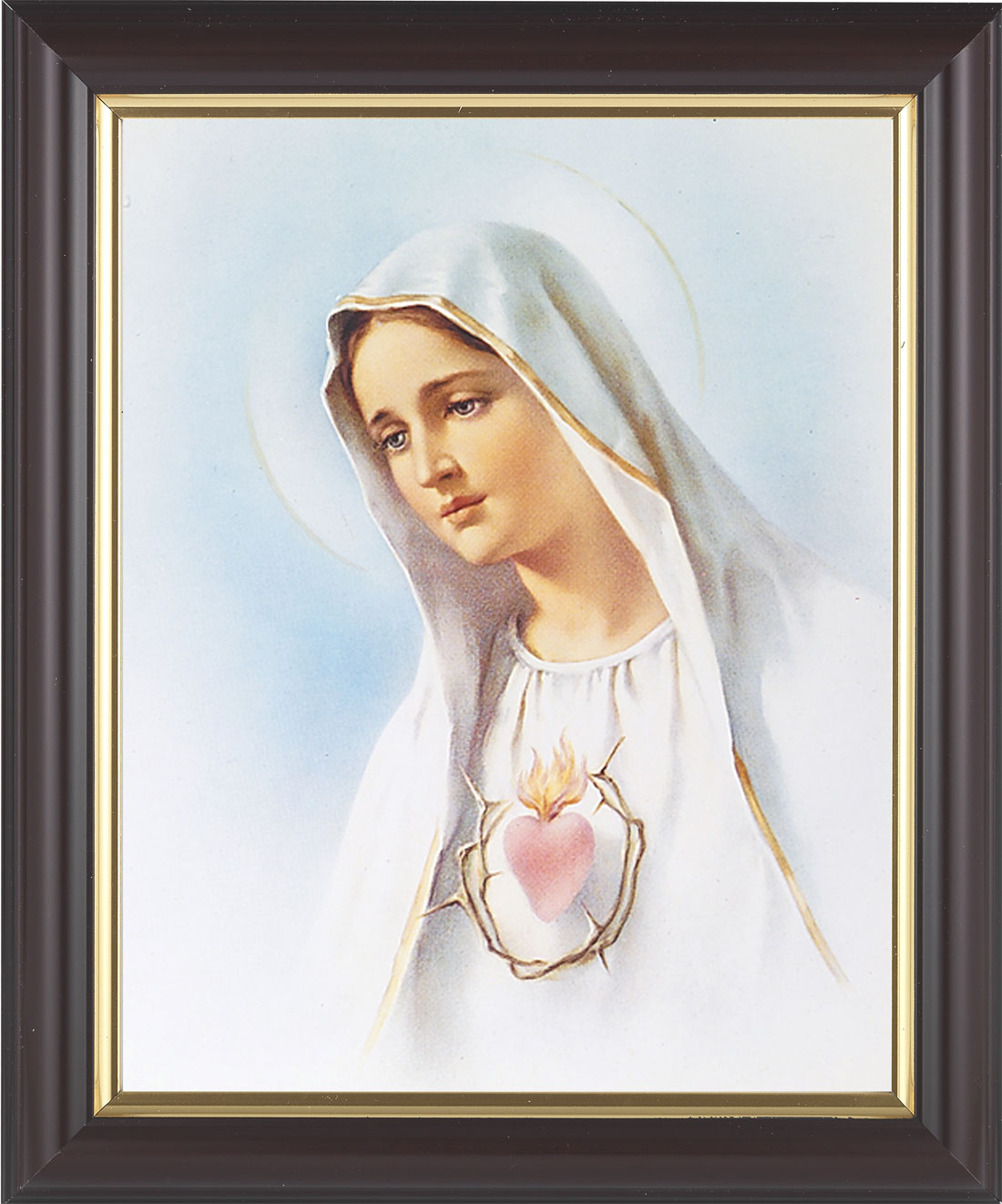 Immaculate Heart of Mary 8x10 Framed Print Under Glass
