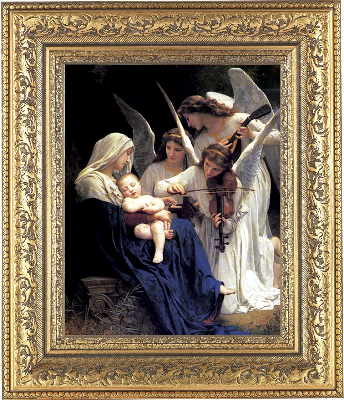 Heavenly Melody Madonna 8x10 Framed Print Under Glass