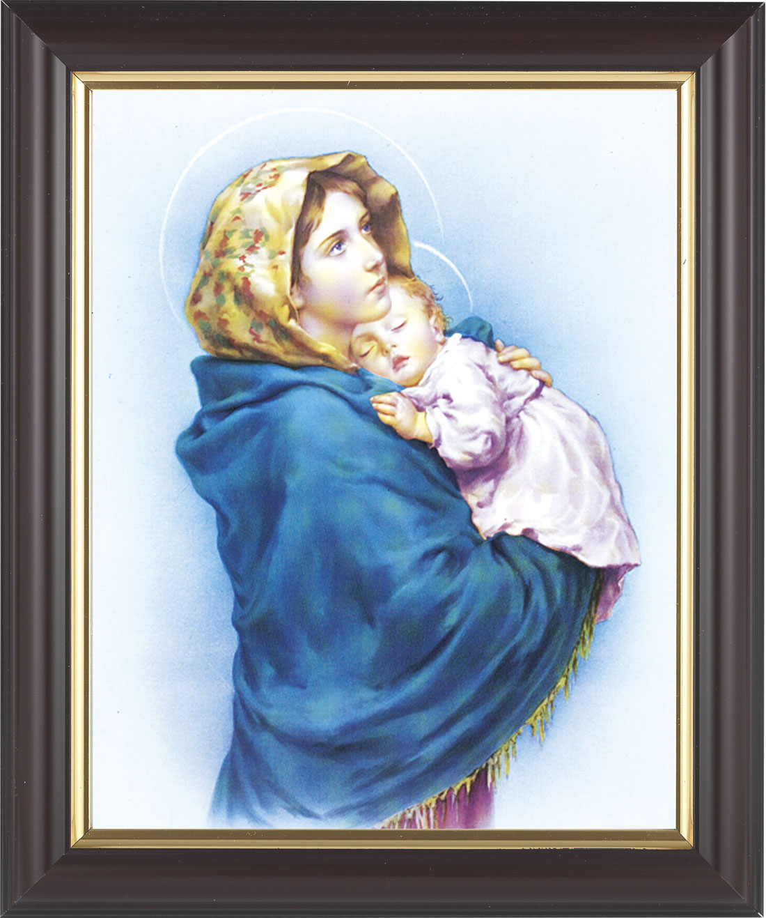 Madonna and Child 8x10 Framed Print Under Glass