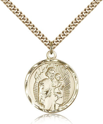 Rays of Light Saint Joseph Pendant
