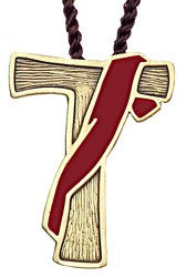 Tau Deacon Cross Pendant