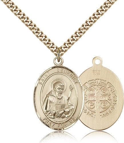 Double Sided Oval St. Benedict Medal