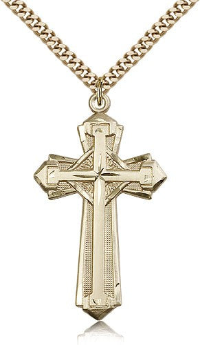Cross on Cross Pendant
