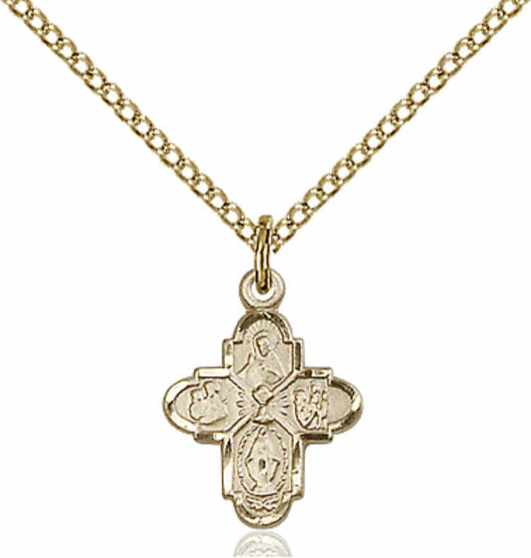 Baby 4-Way Chalice Pendant