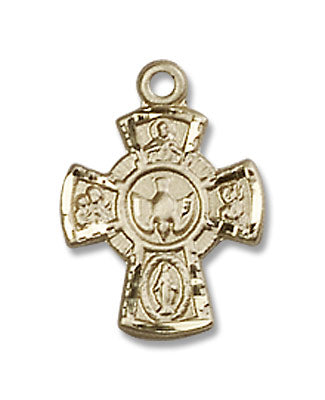 4-Way Holy Spirit Pendant Necklace