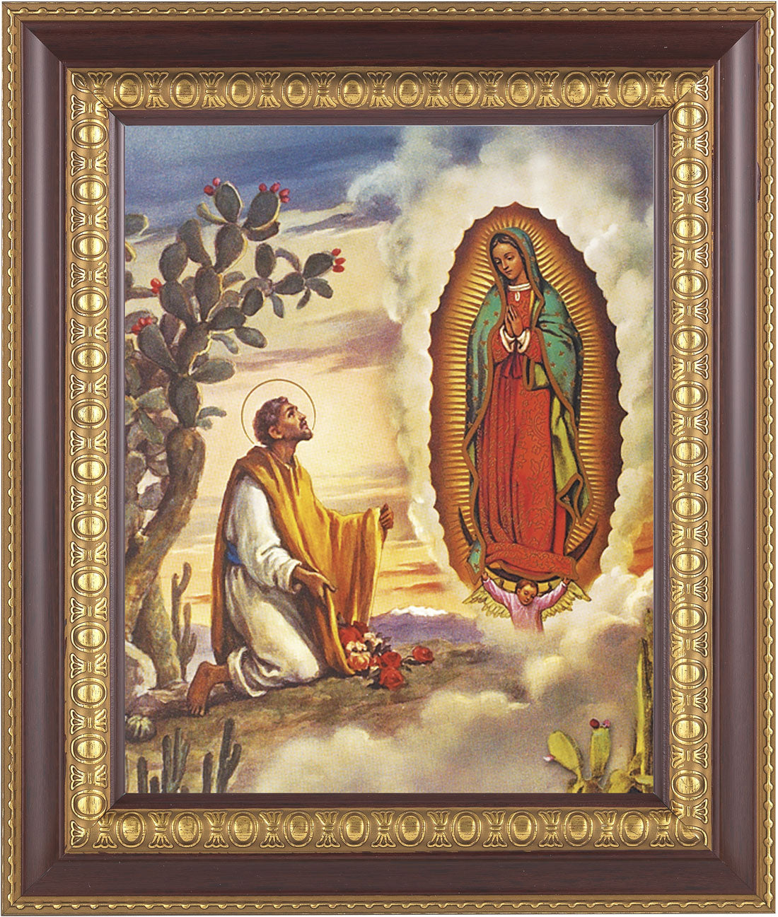 Our Lady of Guadalupe 8x10 Framed Print Under Glass