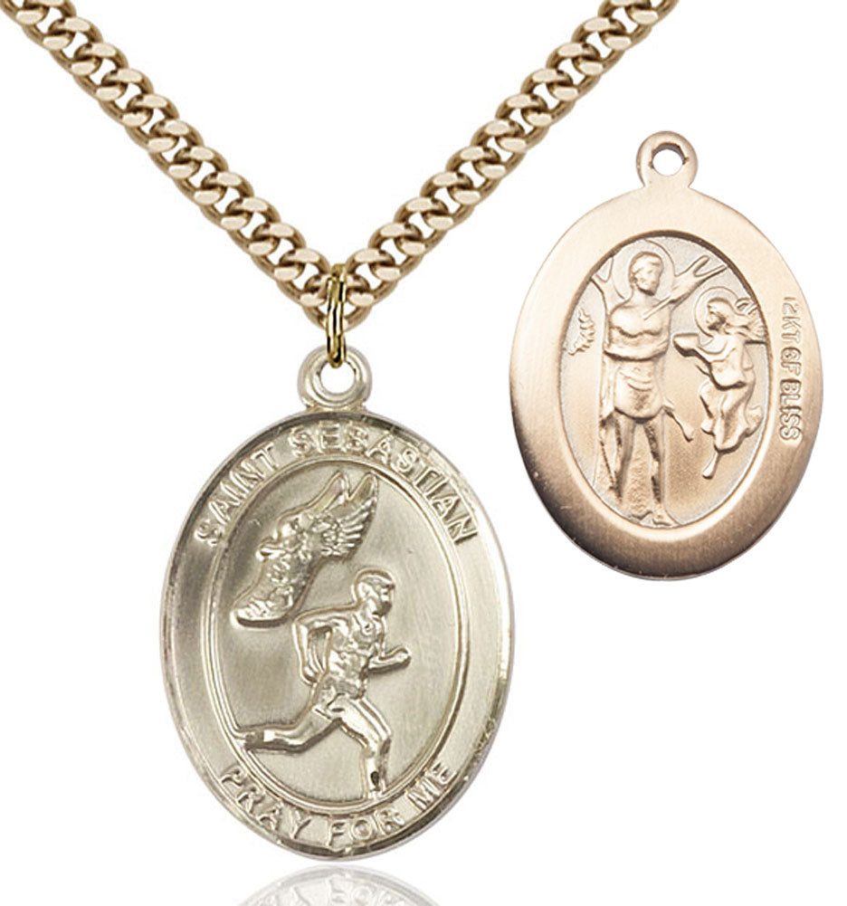 St. Sebastian Track & Field Medal for Men