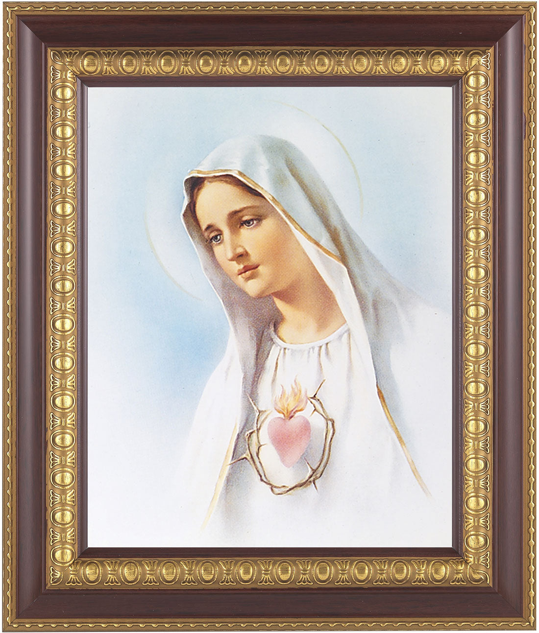 Immaculate Heart of Mary 8x10 Framed Print Under Glass