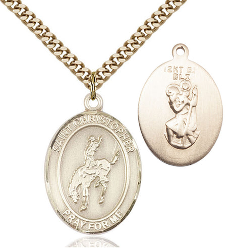 St. Christopher Rodeo Medal
