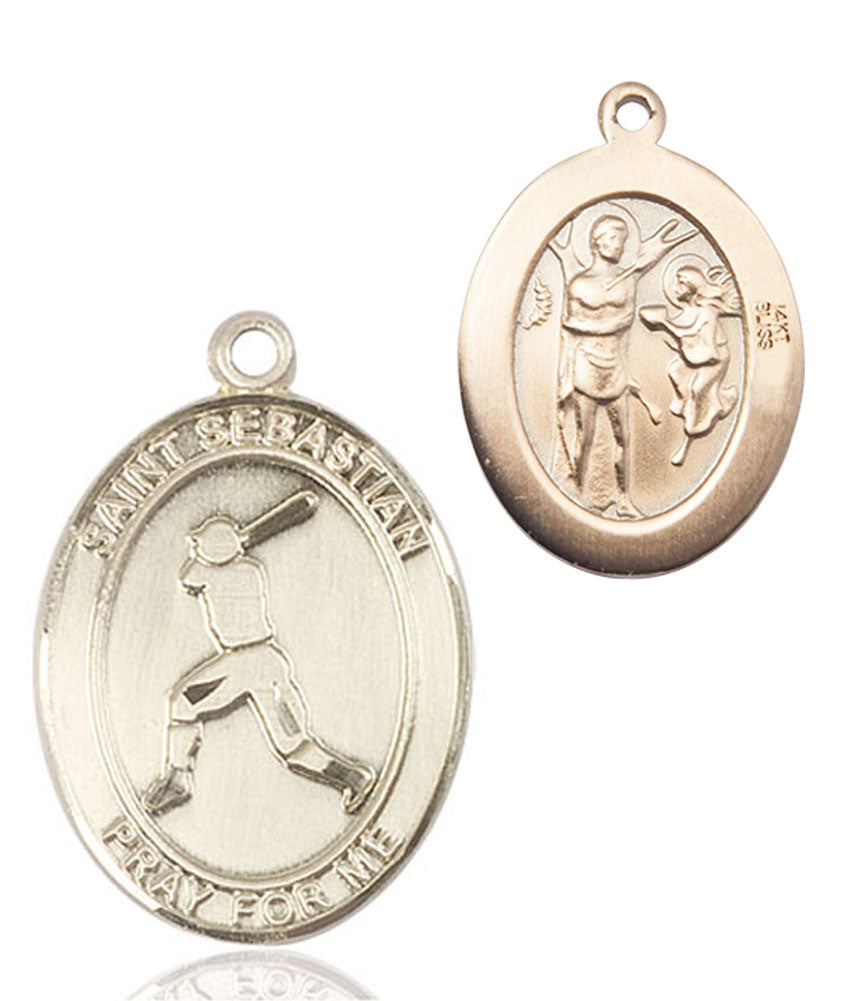 St. Sebastian Baseball Medal