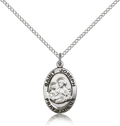 Petite St. Theresa Heart Shaped Necklace