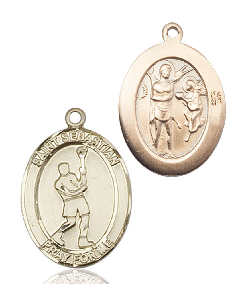 St. Sebastian Lacrosse Medal