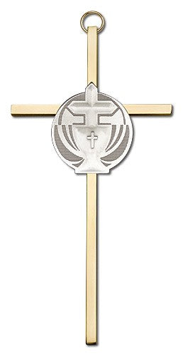 Communion Chalice and Cross Wall Cross 6'