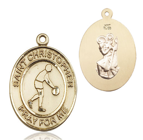 St. Christopher Basketball Medal