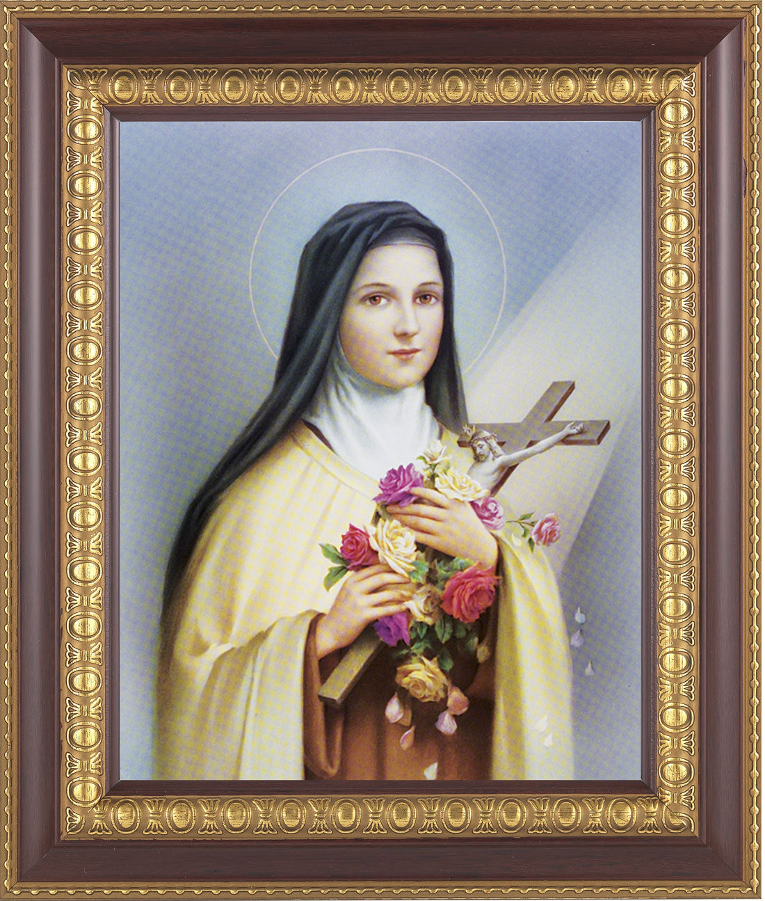 St. Therese 8x10 Framed Print Under Glass