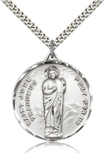 Large Saint Jude Medal for Men
