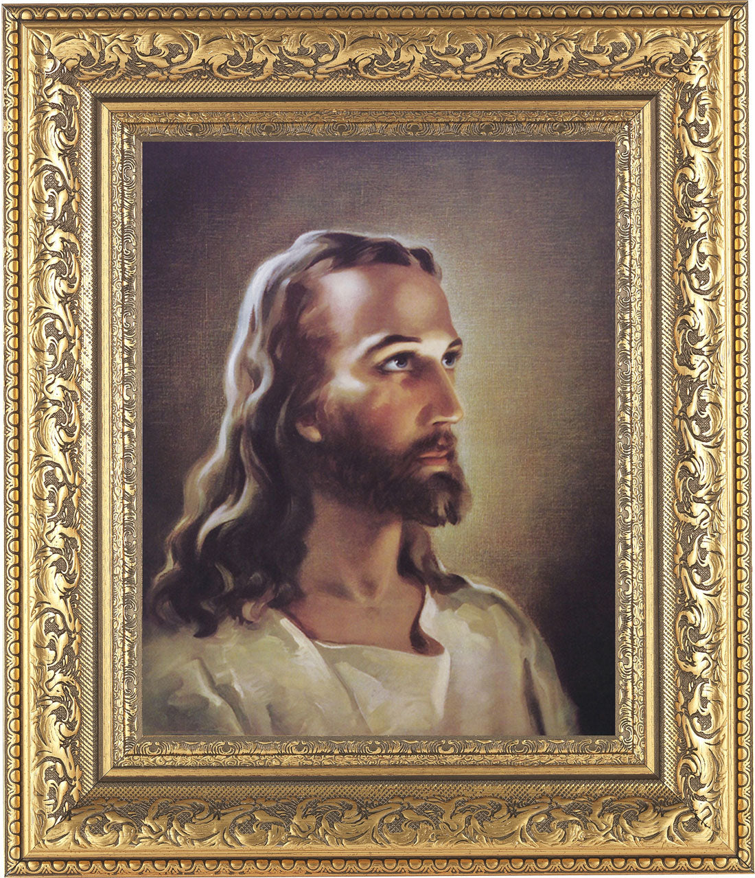 Portrait of Christ 8x10 Framed Print Under Glass