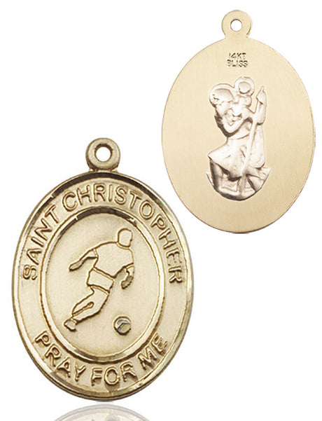 St. Christopher Soccer Medal
