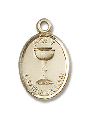 Oval Chalice First Communion Pendant