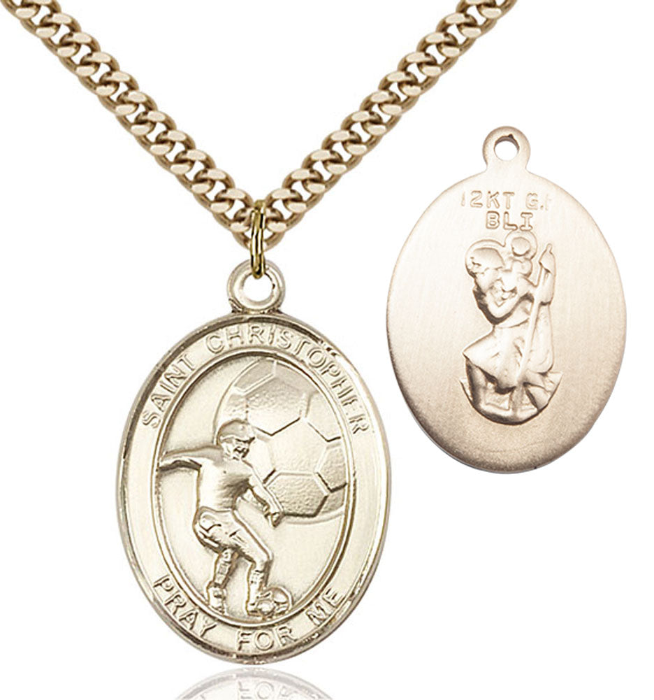 St. Christopher Soccer Medal