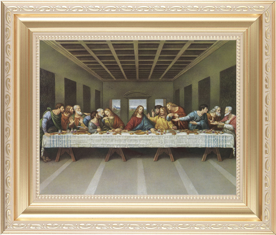 Last Supper 8x10 Framed Print Under Glass
