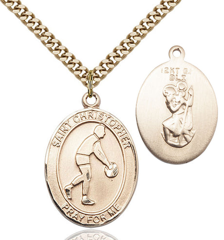 St. Christopher Basketball Medal
