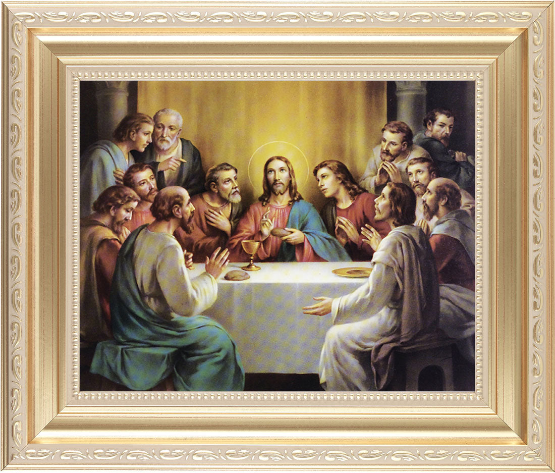 Last Supper 8x10 Framed Print Under Glass
