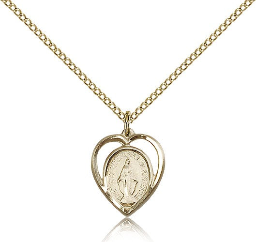 Heart Shaped Miraculous Pendant