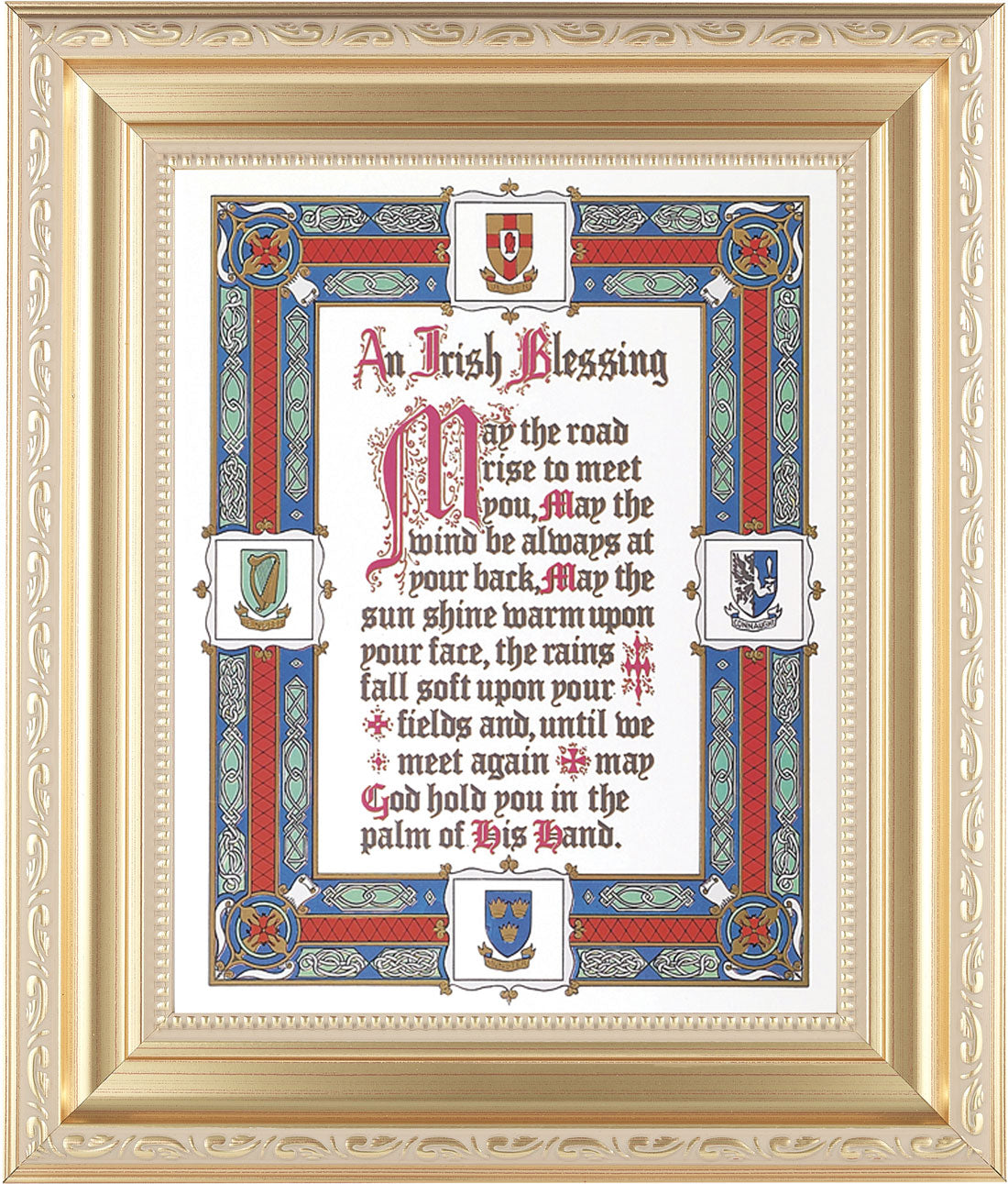 An Irish Blessing 8x10 Framed Print Under Glass