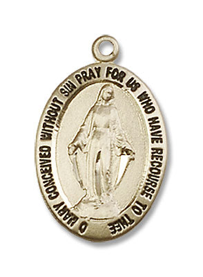 Petite Oval Miraculous Medal