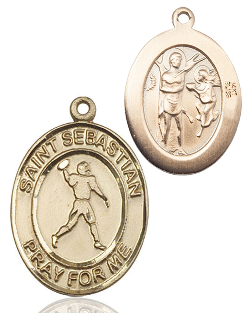 St. Sebastian Football Medal