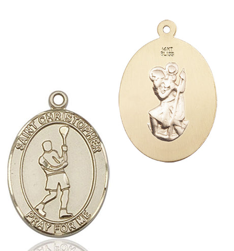 St. Christopher Lacrosse Medal