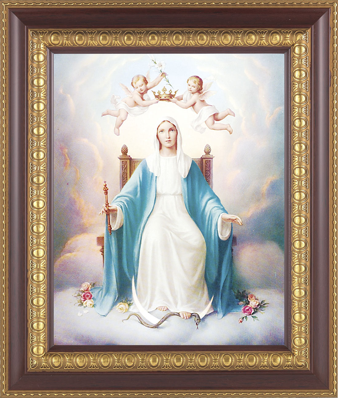 Queen of Heaven 8x10 Framed Print Under Glass