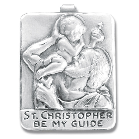 Visor Clip - St. Christopher