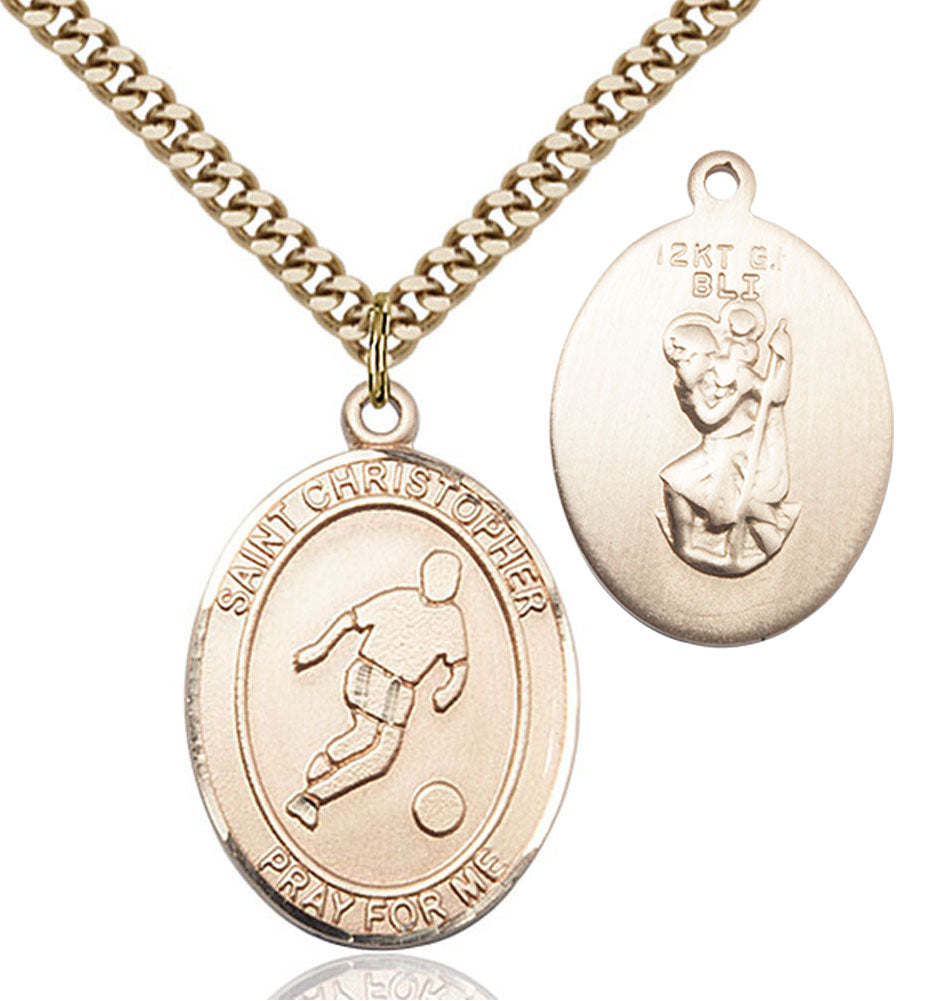 St. Christopher Soccer Medal