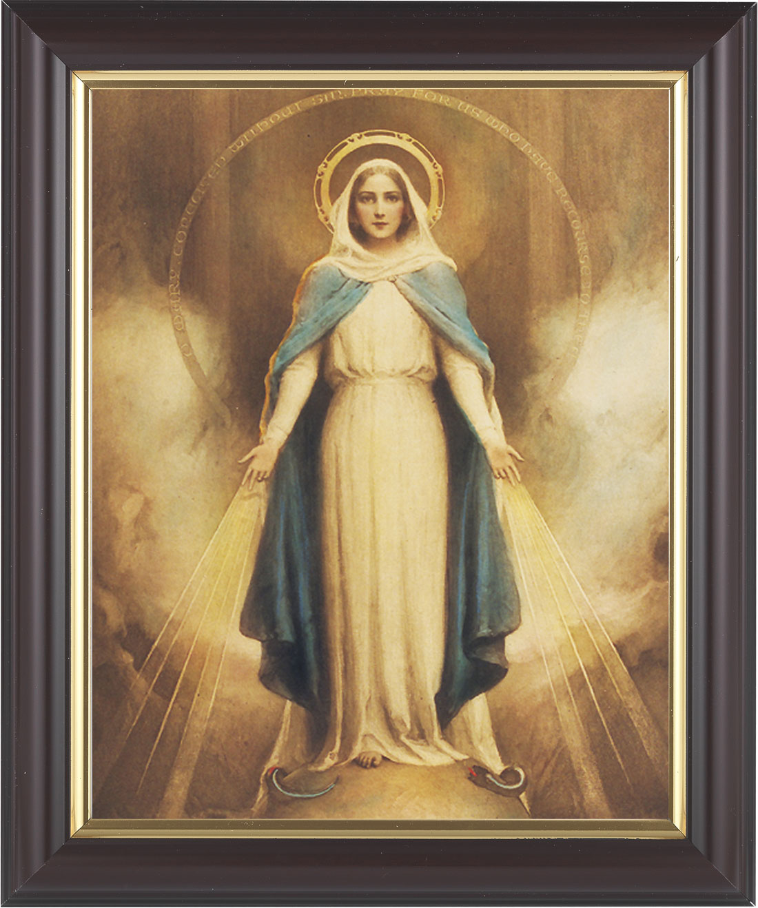 Miraculous Mary 8x10 Framed Print Under Glass