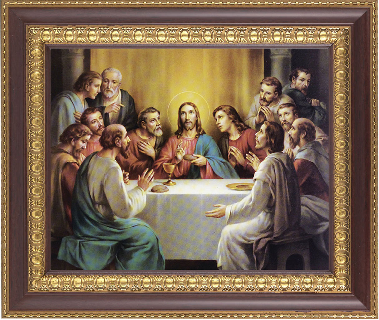 Last Supper 8x10 Framed Print Under Glass
