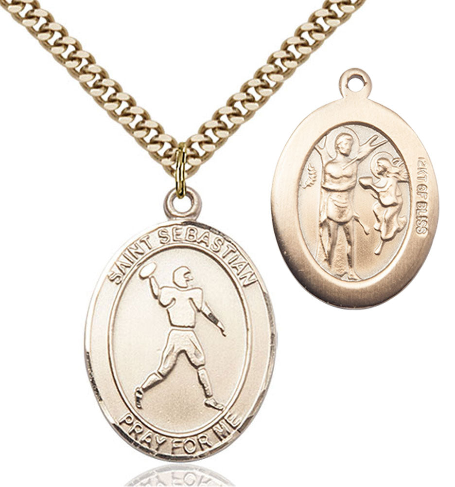 St. Sebastian Football Medal