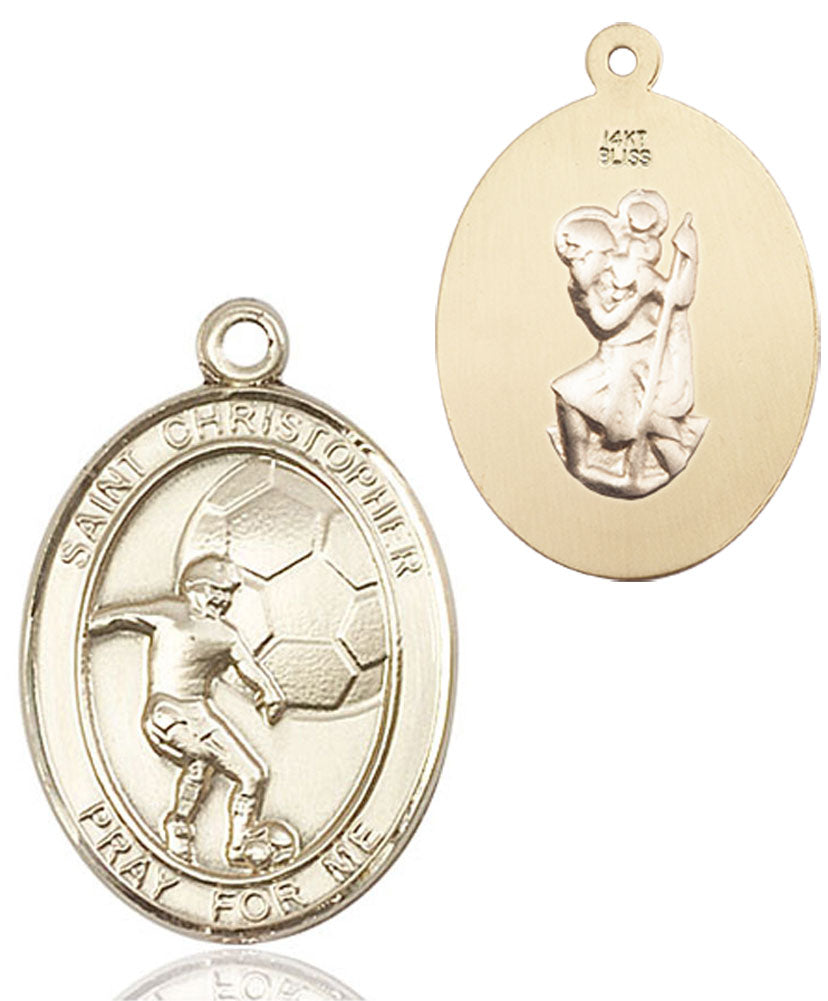 St. Christopher Soccer Medal
