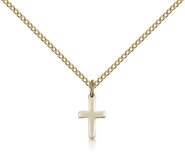 Baby Plain Cross Pendant