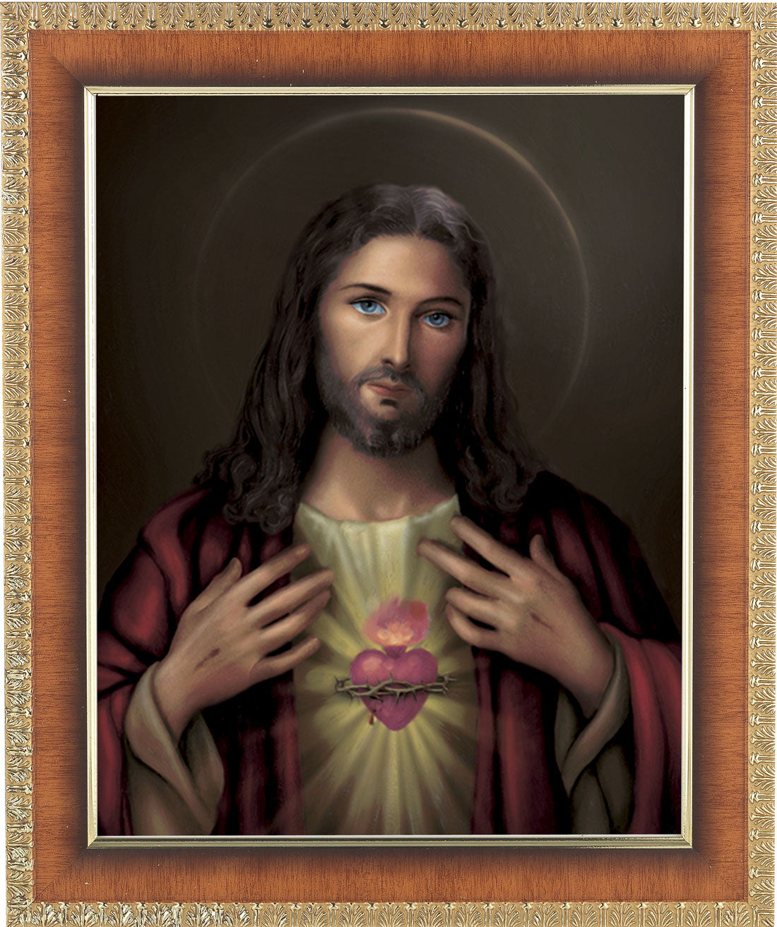 Sacred Heart of Jesus 8x10 Framed Print Under Glass