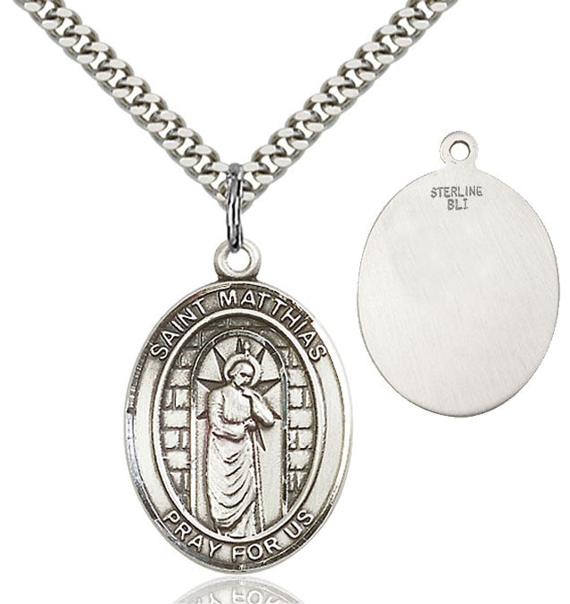 St. Matthias the Apostle Patron Saint Medal