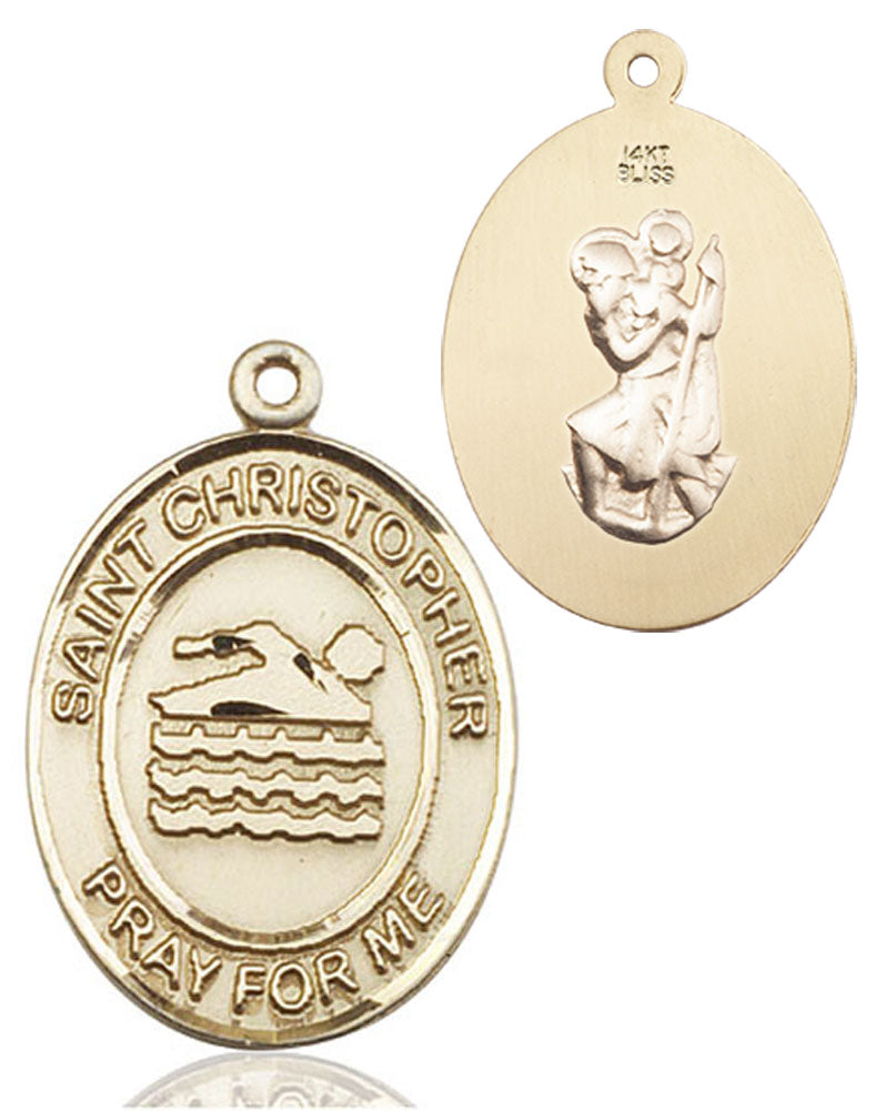 St. Christopher Swimming Medal