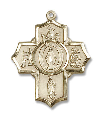 Our Lady Apparitions 5 Way Pendant