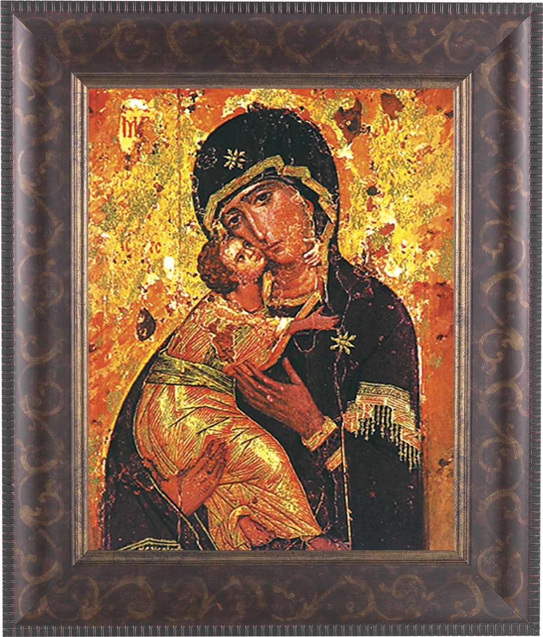 Our Lady of Vladimir 8x10 Framed Print Under Glass