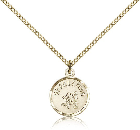 Petite Round Graduation Pendant