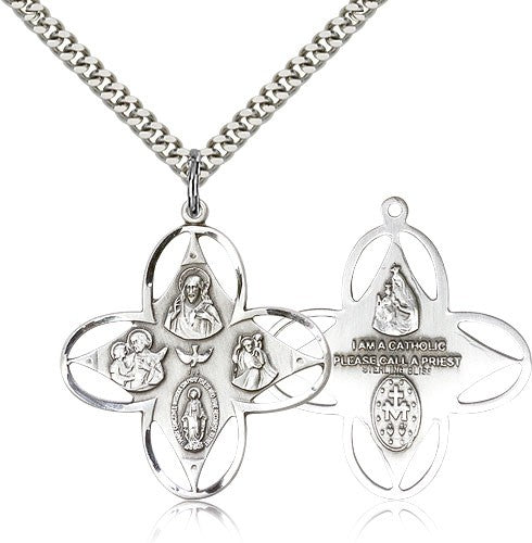 Open Cut Four-Way Medal