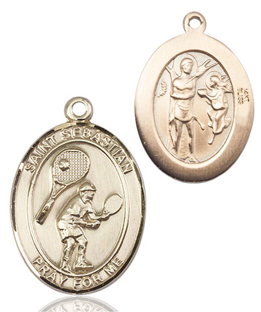 St. Sebastian Tennis Medal