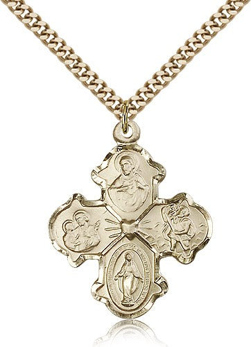 Sacred Heart 4-Way Pendant