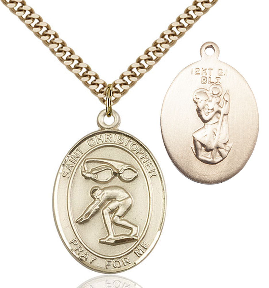 St. Christopher Swimming Medal